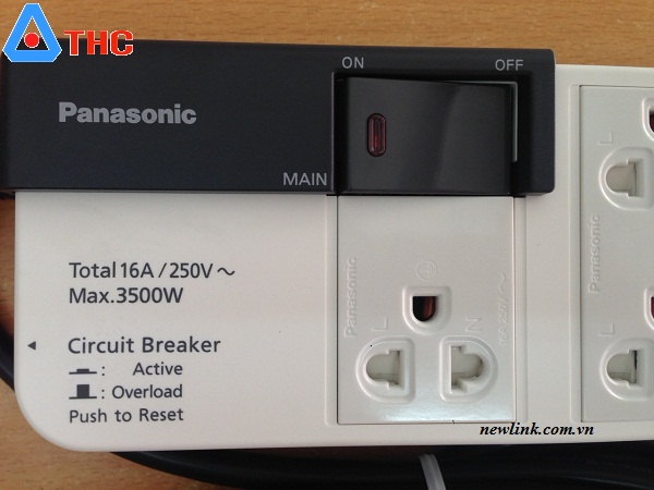 Ổ cắm có dây Panasonic WCHG28352